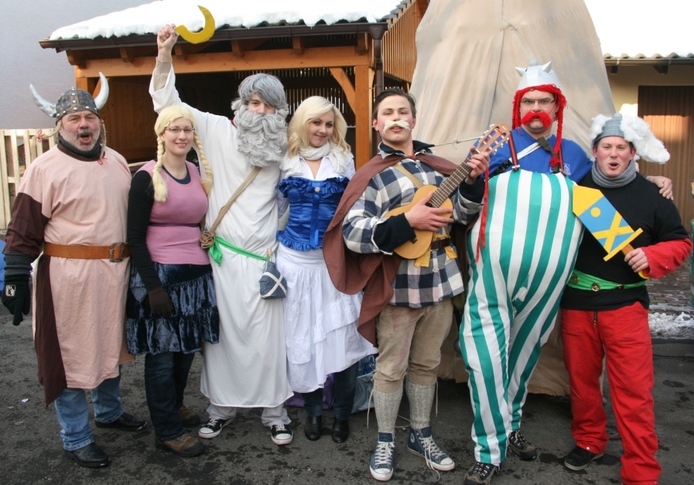 Fasching 2010 - Asterix, Obelix, ...