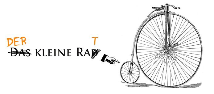 da kleine Rad ;-)